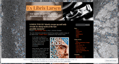 Desktop Screenshot of exlibrislarsen.com