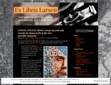 Tablet Screenshot of exlibrislarsen.com